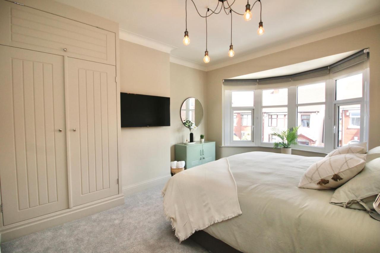 Xxhot Tubxx 4Bed Semi, Sleeps 8, 2 Bathrooms Blackpool Kültér fotó