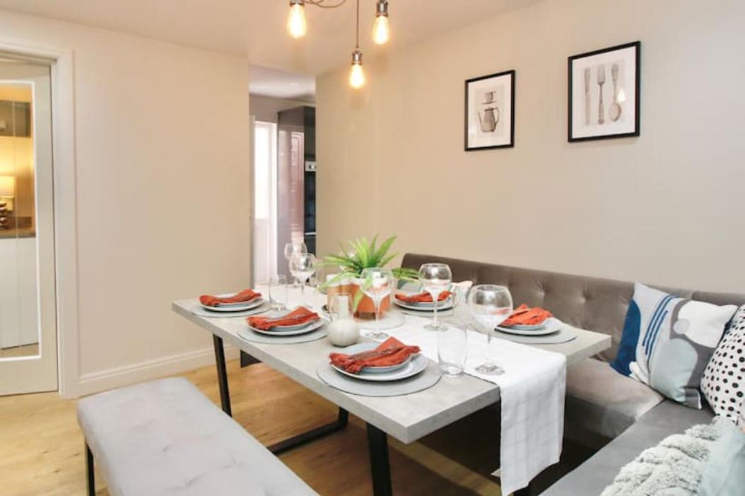 Xxhot Tubxx 4Bed Semi, Sleeps 8, 2 Bathrooms Blackpool Kültér fotó